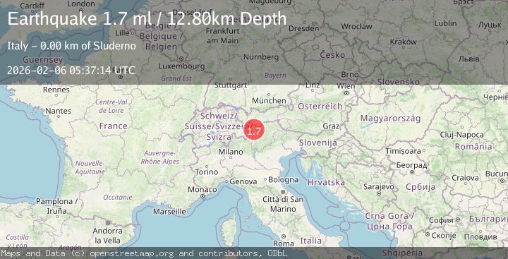 Map of NORTHERN ITALY