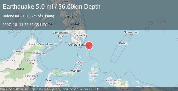 Map of PHILIPPINE ISLANDS REGION