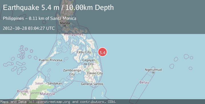 Map of PHILIPPINE ISLANDS REGION