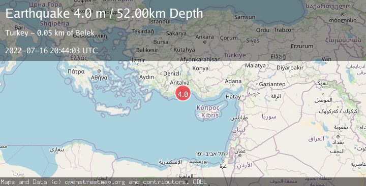 Map of WESTERN TURKEY
