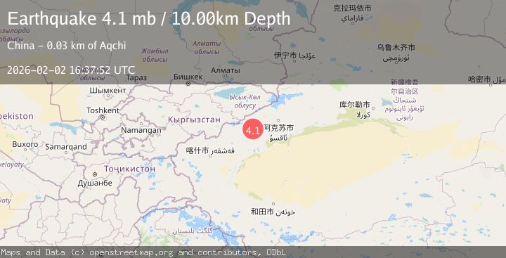 Map of SOUTHERN XINJIANG, CHINA