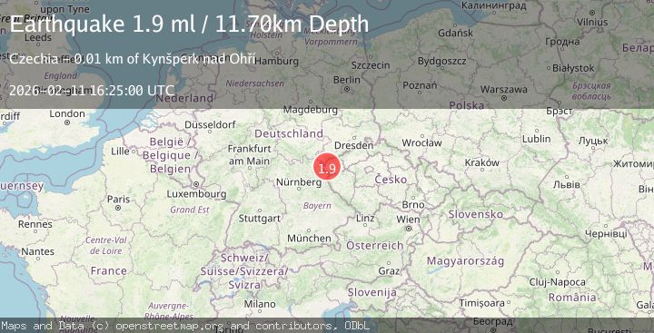 Map of CZECH REPUBLIC