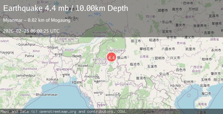 Map of MYANMAR