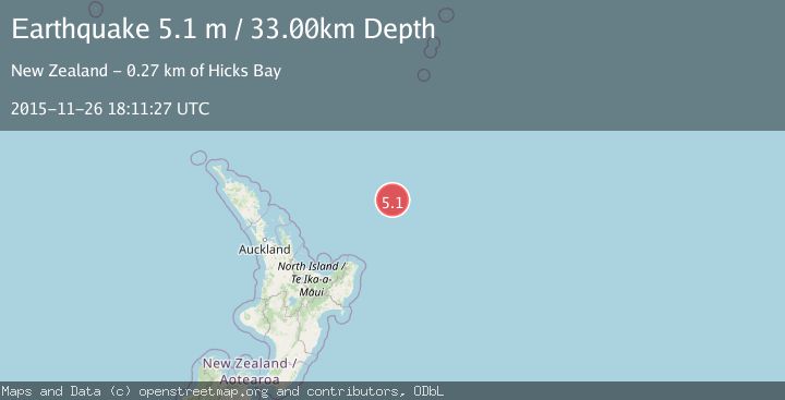 Map of OFF E. COAST OF N. ISLAND, N.Z.