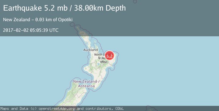 Map of OFF E. COAST OF N. ISLAND, N.Z.