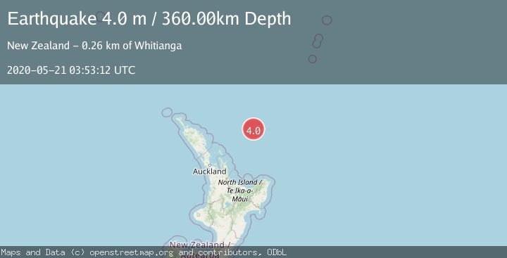Map of OFF E. COAST OF N. ISLAND, N.Z.