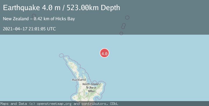 Map of SOUTH OF KERMADEC ISLANDS