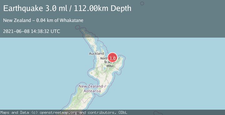 Map of OFF E. COAST OF N. ISLAND, N.Z.