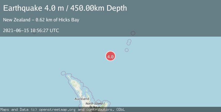 Map of SOUTH OF KERMADEC ISLANDS