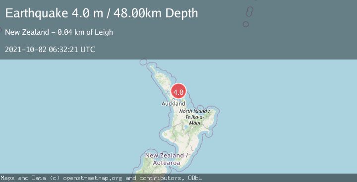 Map of OFF E. COAST OF N. ISLAND, N.Z.