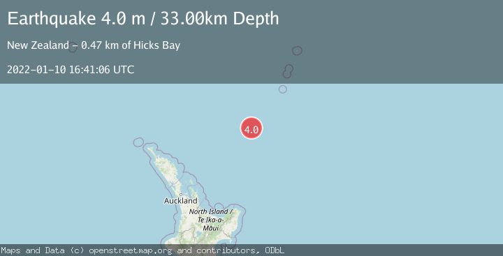 Map of SOUTH OF KERMADEC ISLANDS