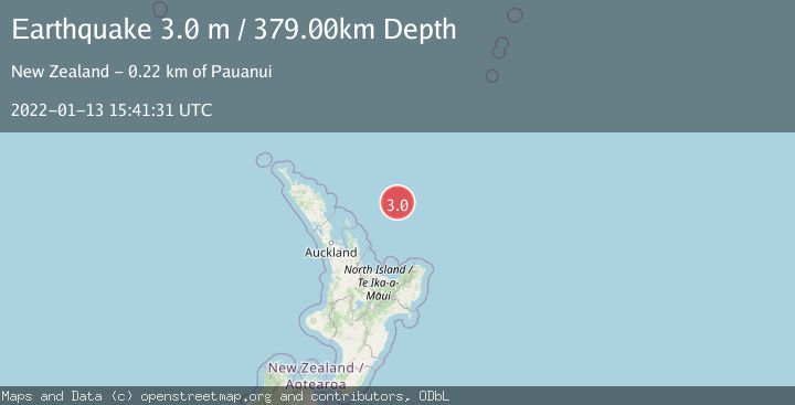 Map of OFF E. COAST OF N. ISLAND, N.Z.