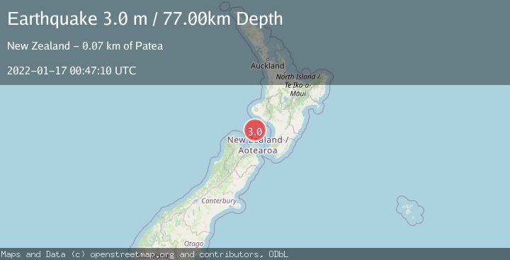 Map of COOK STRAIT, NEW ZEALAND