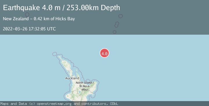 Map of SOUTH OF KERMADEC ISLANDS