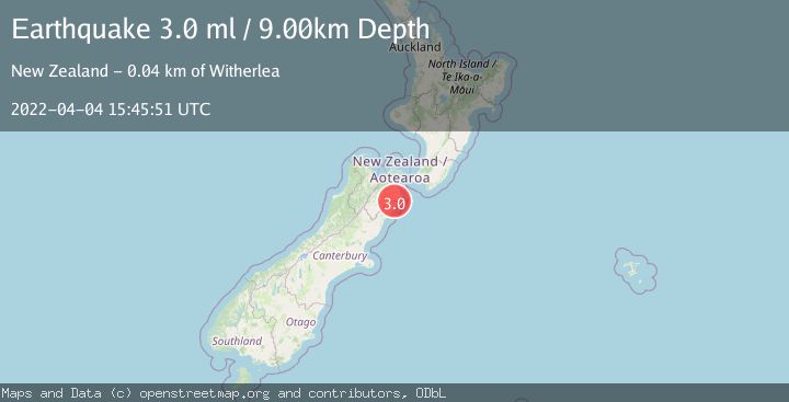 Map of SOUTH ISLAND OF NEW ZEALAND