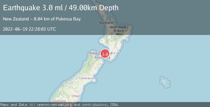 Map of COOK STRAIT, NEW ZEALAND
