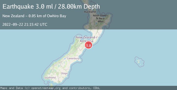 Map of COOK STRAIT, NEW ZEALAND