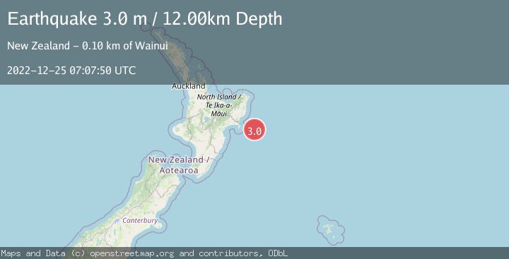 Map of OFF E. COAST OF N. ISLAND, N.Z.