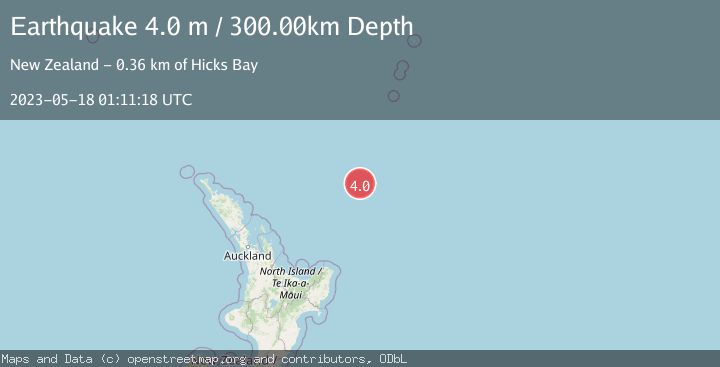 Map of SOUTH OF KERMADEC ISLANDS