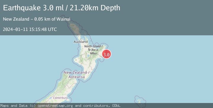 Map of OFF E. COAST OF N. ISLAND, N.Z.