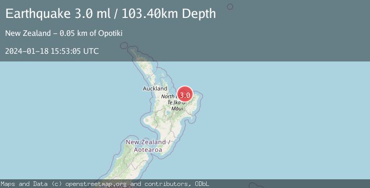 Map of OFF E. COAST OF N. ISLAND, N.Z.