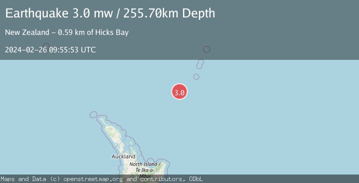 Map of SOUTH OF KERMADEC ISLANDS
