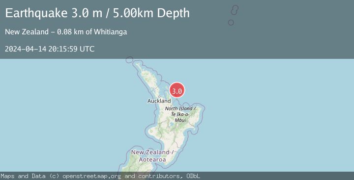 Map of OFF E. COAST OF N. ISLAND, N.Z.