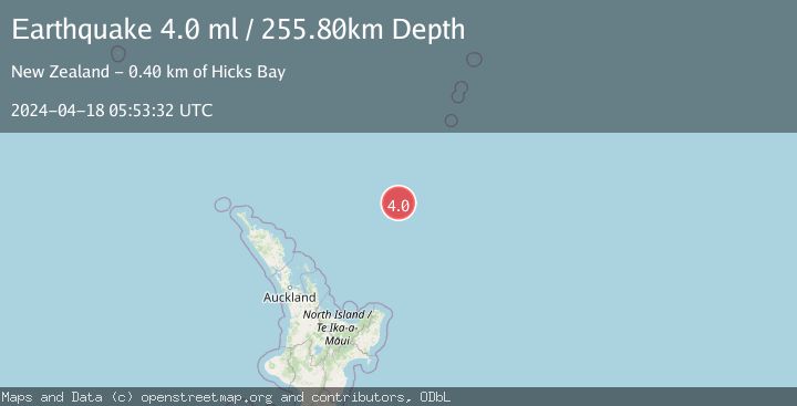 Map of SOUTH OF KERMADEC ISLANDS