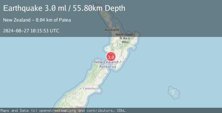 Map of COOK STRAIT, NEW ZEALAND