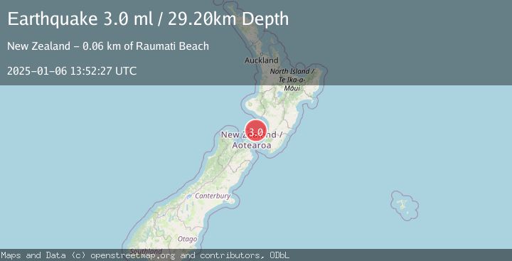 Map of COOK STRAIT, NEW ZEALAND