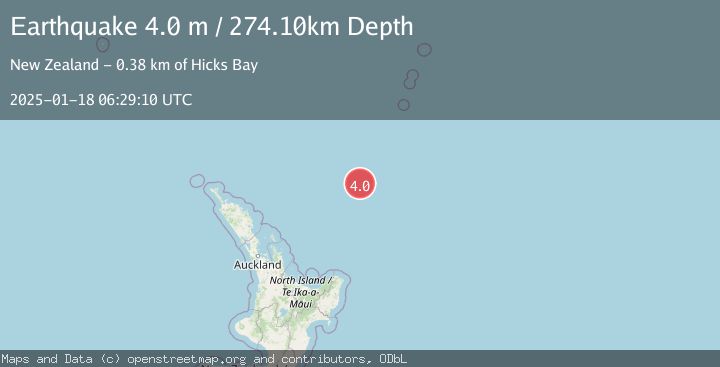 Map of SOUTH OF KERMADEC ISLANDS
