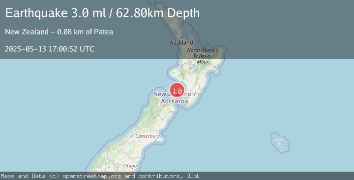 Map of COOK STRAIT, NEW ZEALAND