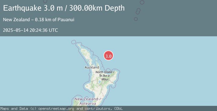 Map of OFF E. COAST OF N. ISLAND, N.Z.