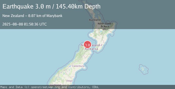 Map of COOK STRAIT, NEW ZEALAND