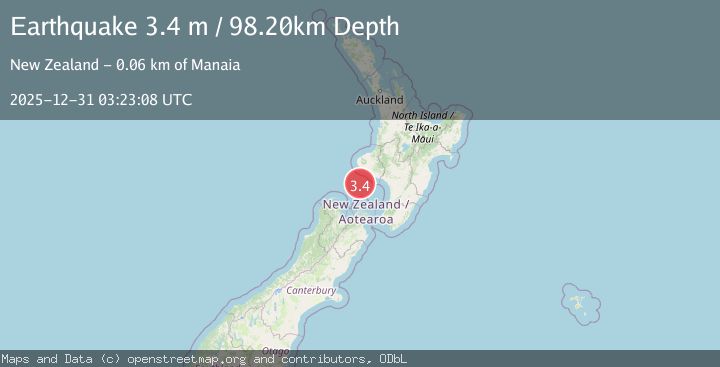 Map of COOK STRAIT, NEW ZEALAND