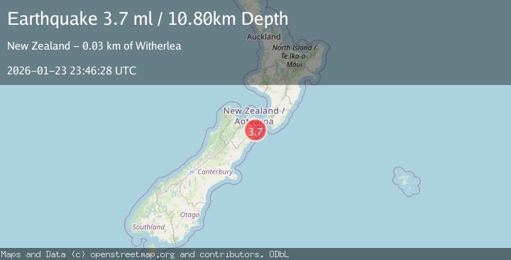 Map of COOK STRAIT, NEW ZEALAND
