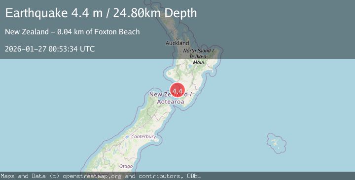 Map of COOK STRAIT, NEW ZEALAND