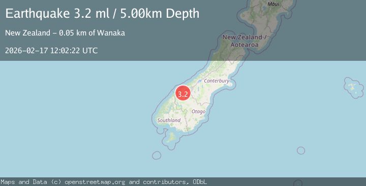 Map of SOUTH ISLAND OF NEW ZEALAND