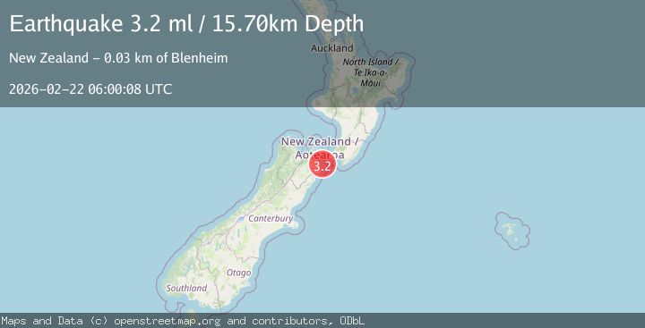 Map of COOK STRAIT, NEW ZEALAND