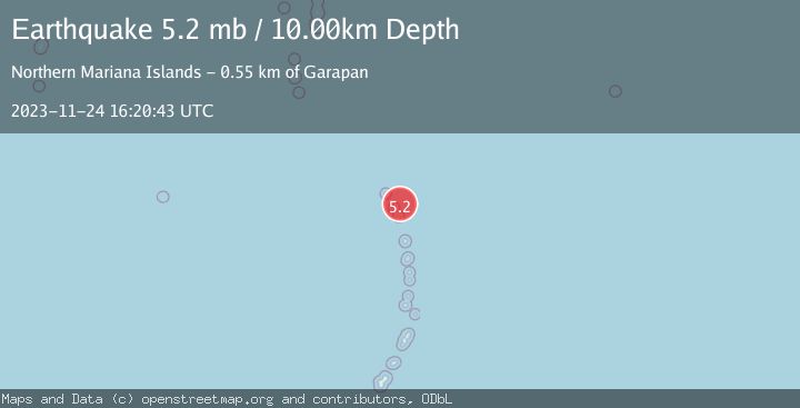 Map of MAUG ISLANDS REG, N. MARIANA IS.