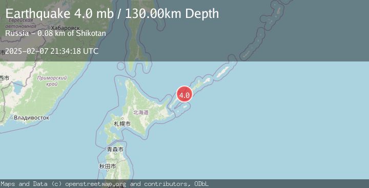 Map of KURIL ISLANDS