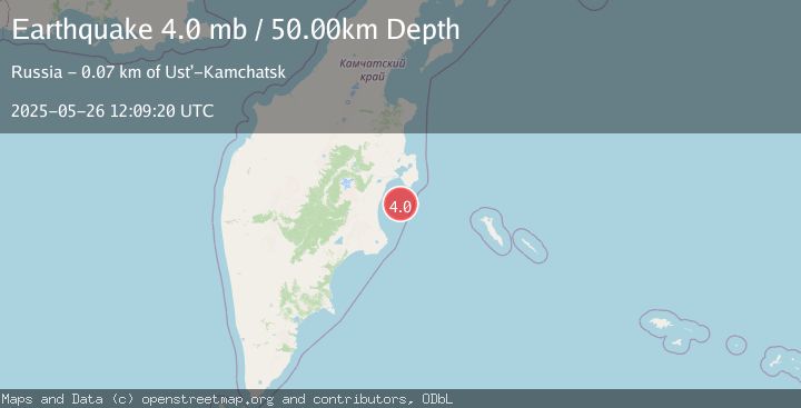 Map of NEAR EAST COAST OF KAMCHATKA