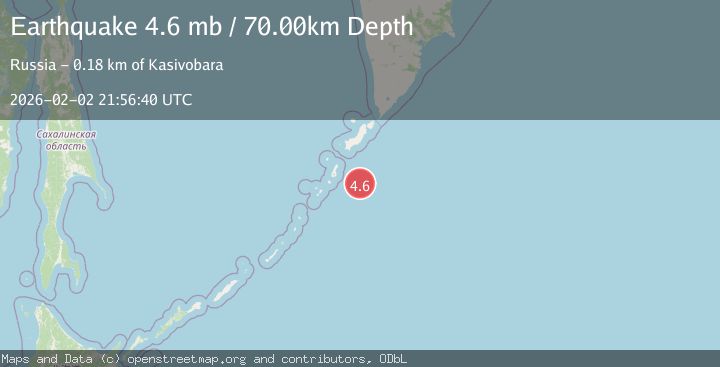 Map of KURIL ISLANDS