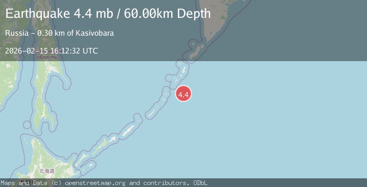 Map of KURIL ISLANDS