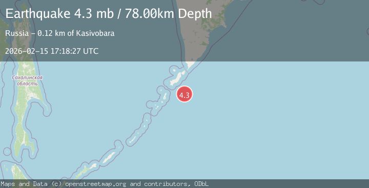 Map of KURIL ISLANDS