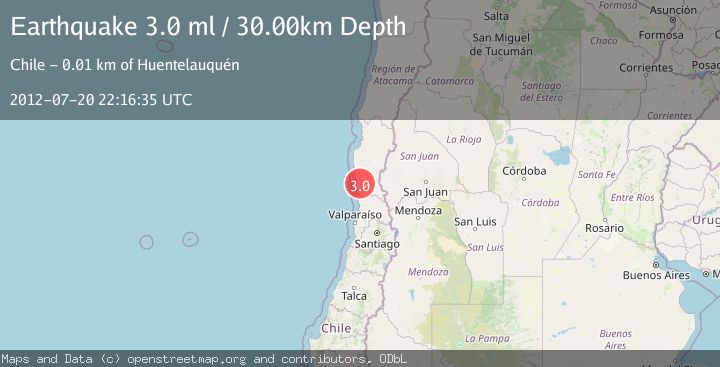 Map of COQUIMBO, CHILE
