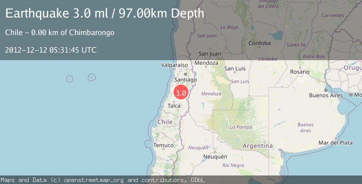 Map of LIBERTADOR O'HIGGINS, CHILE