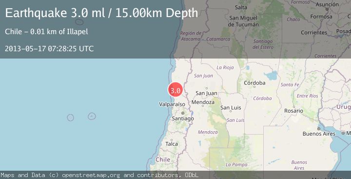 Map of COQUIMBO, CHILE