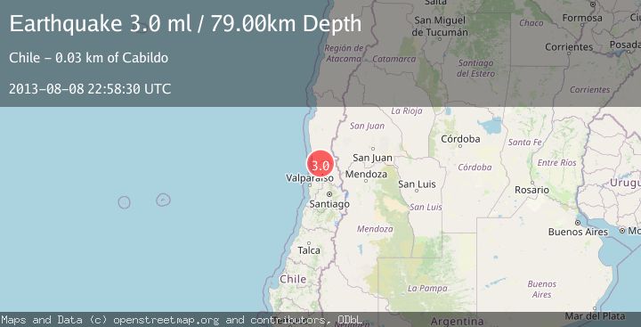 Map of VALPARAISO, CHILE