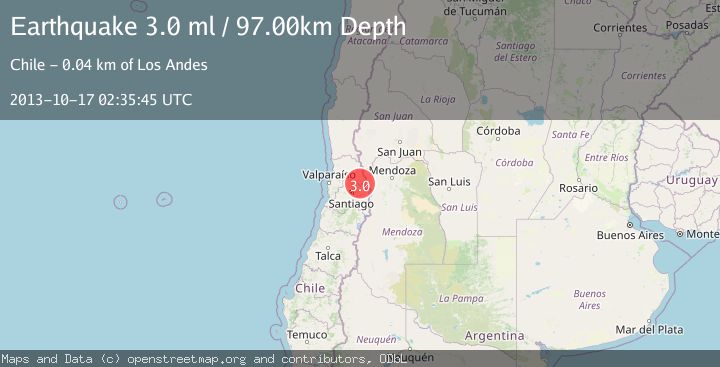 Map of VALPARAISO, CHILE